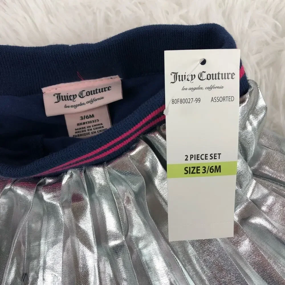 Juicy Couture Graphic Bodysuit & Skegging  NEW